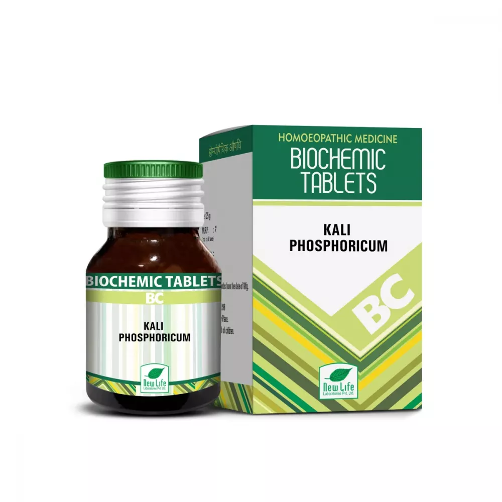 New Life Kali Phosphoricum Biochemic Tablet 6X (25G)